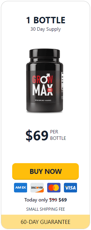 grow max pro 1 bottle