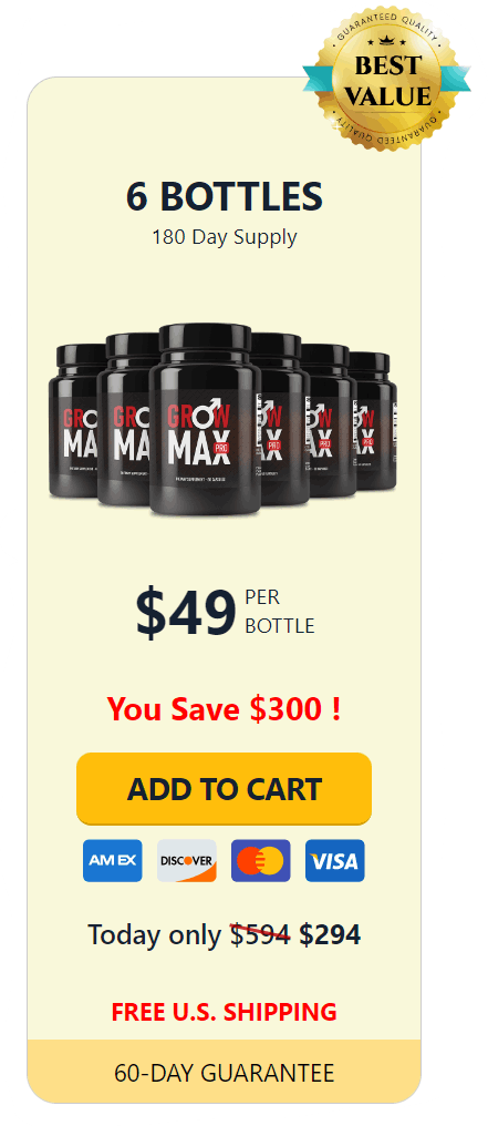 grow max pro 6 bottles